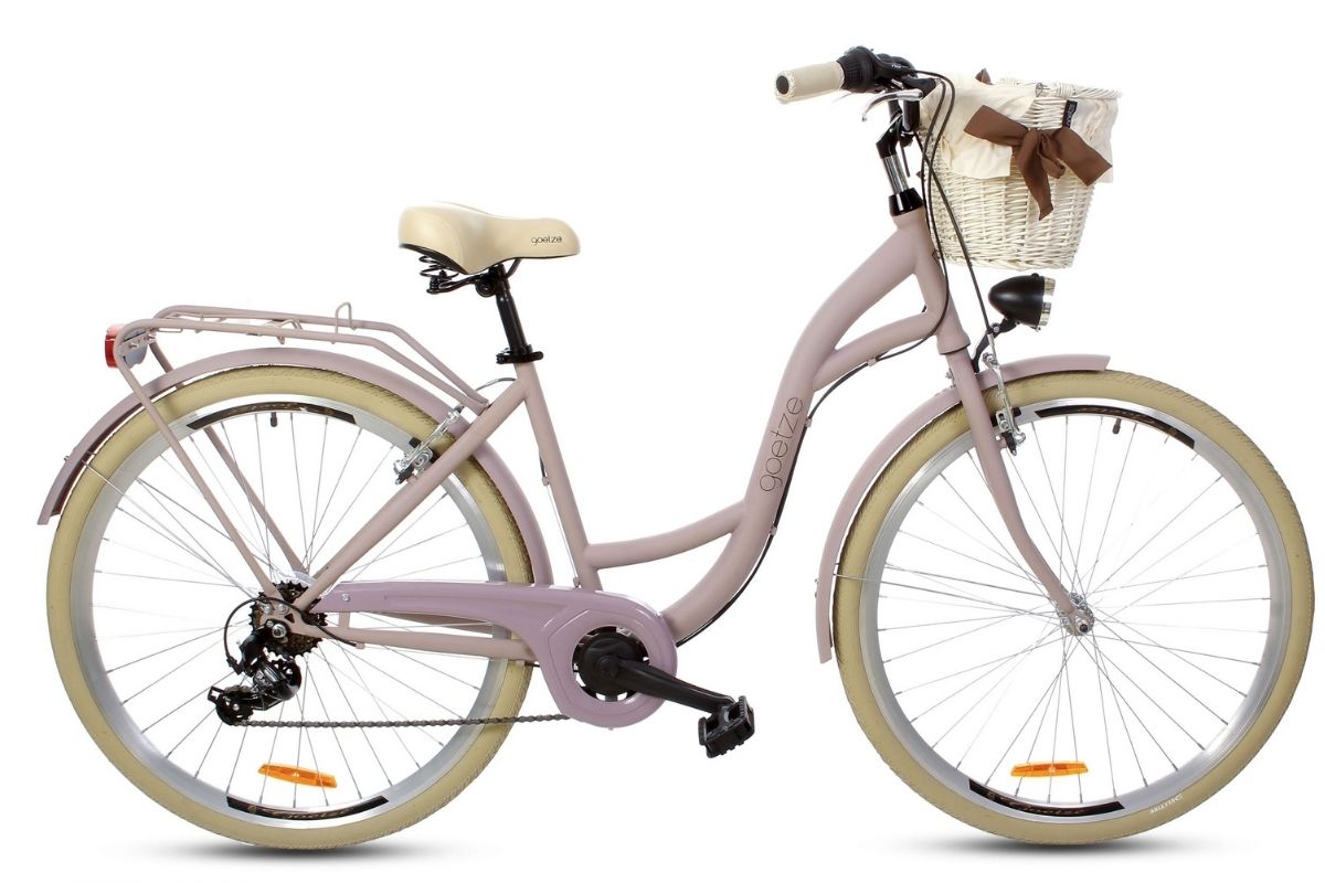 Bелосипед Goetze Mood, 160-185 cm височина, 7-скоростен, колела 28″, виолетово