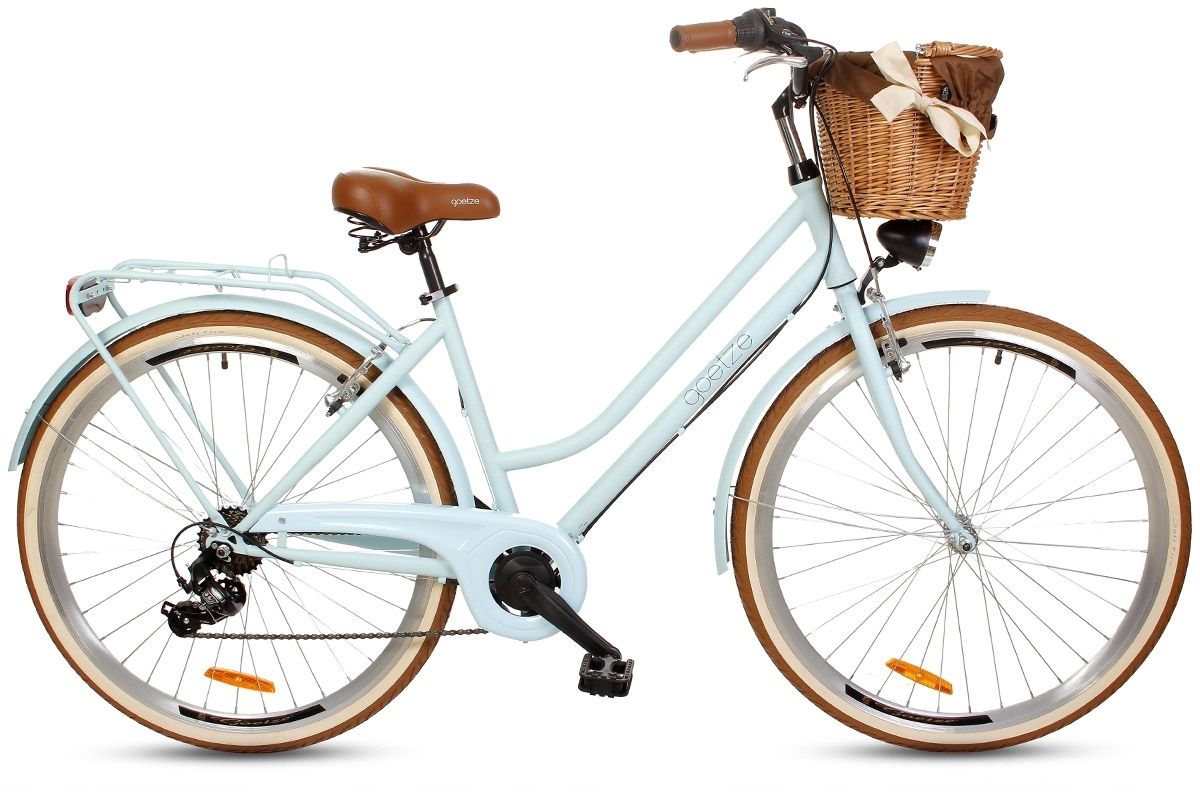 Bелосипед Goetze® Touring, 160-185 cm височина, 7-скоростен, колела 28″, син