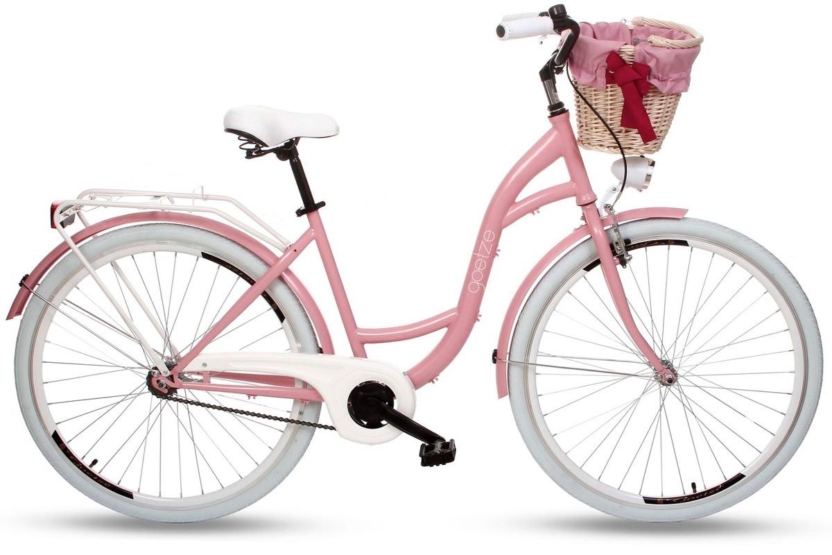 Bелосипед Goetze Colorus, 160-185 cm височина, 1-скоростен, колела 28″, Розов