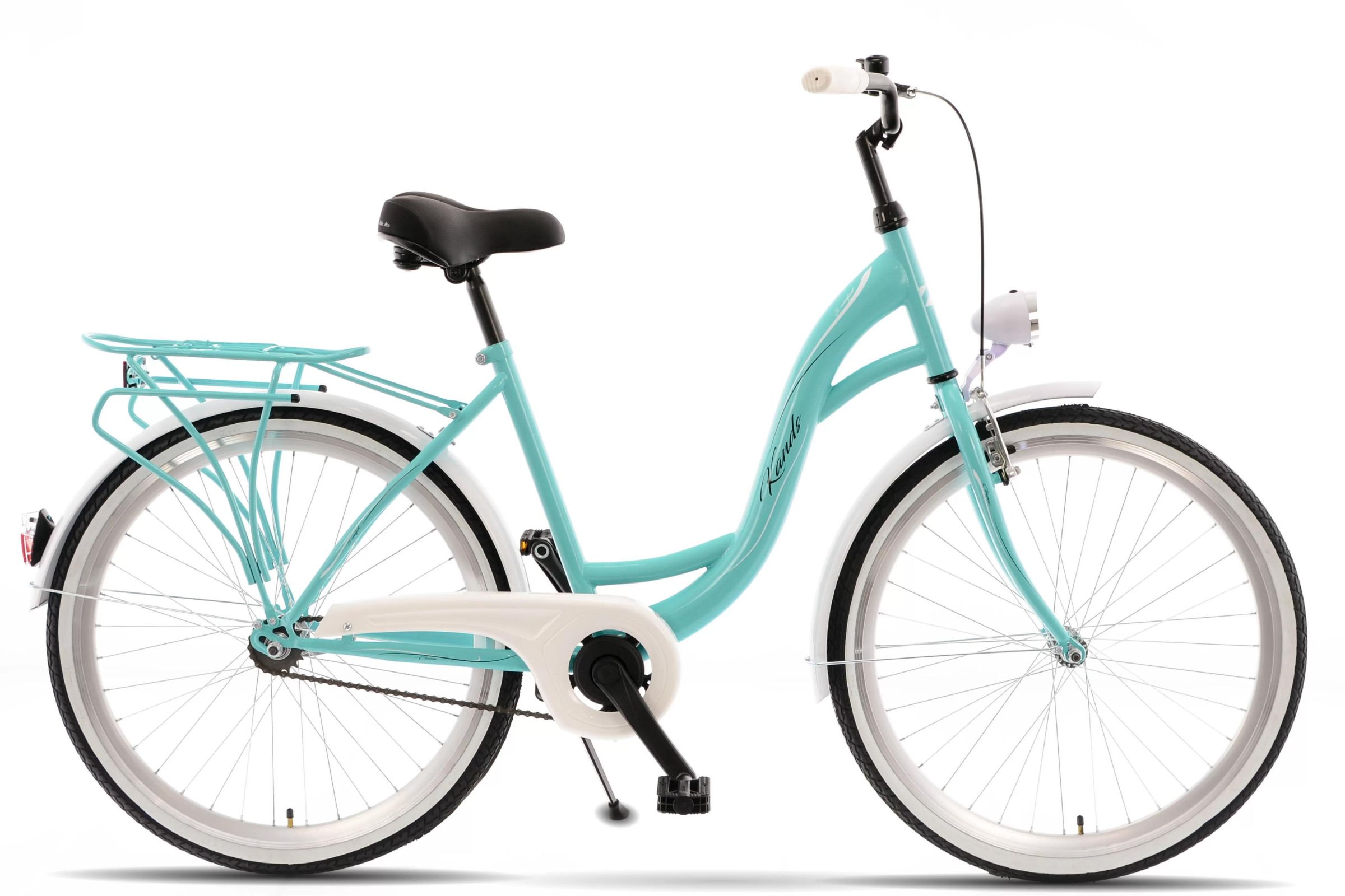 Дамски Bелосипед Kands S-Comfort, 1-скоростен, Kолела 26″, 150-180 cm, мента