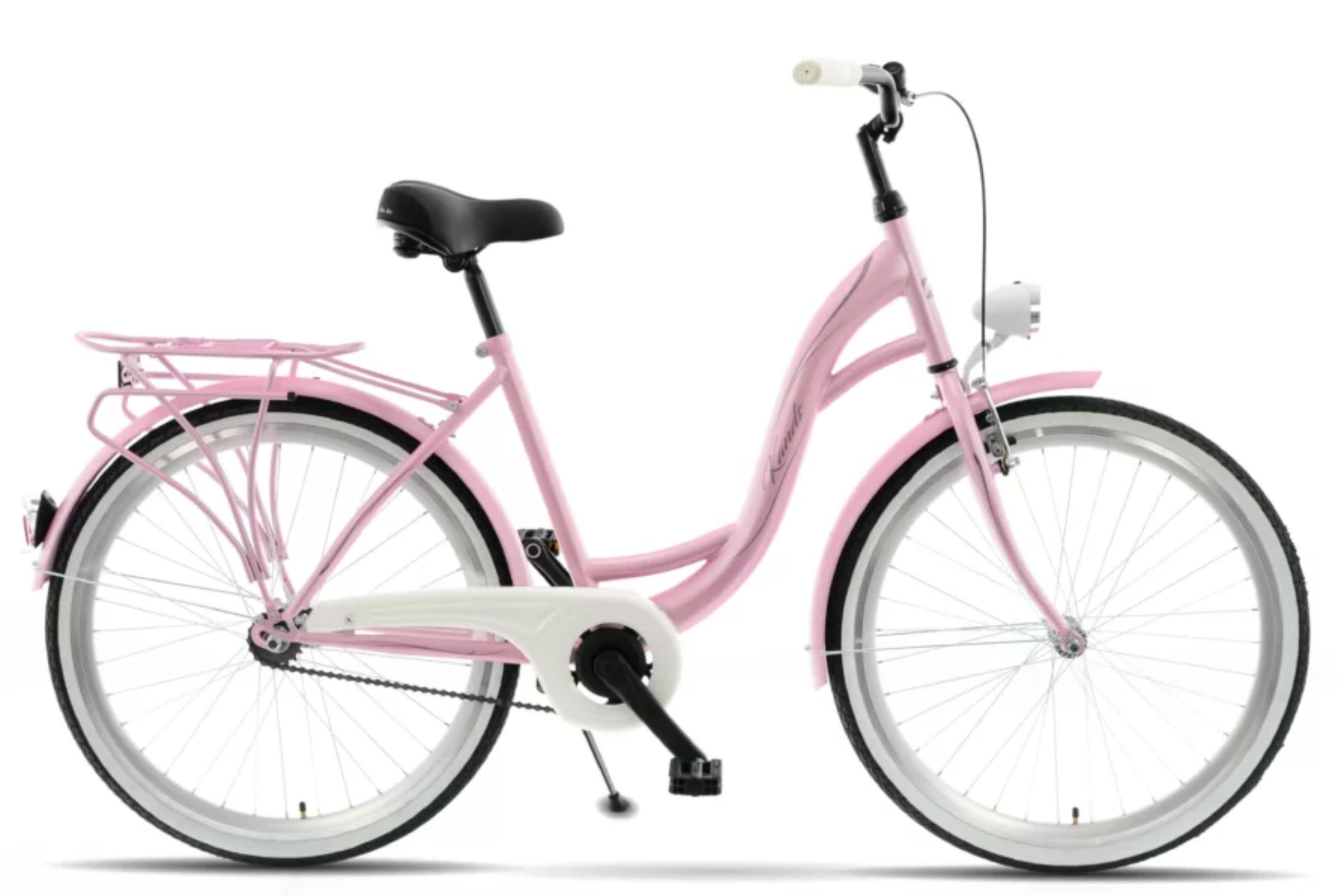 Дамски Bелосипед Kands S-Comfort, 1-скоростен, Kолела 26″, 150-180 cm, Розов